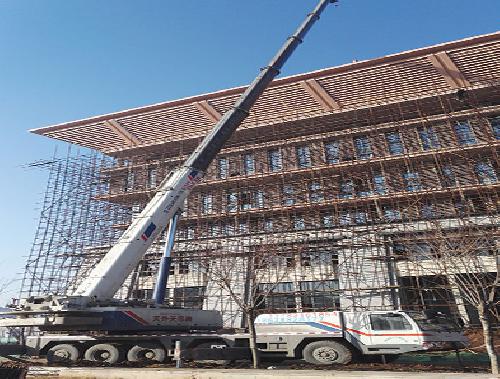 大型厂房构件吊装