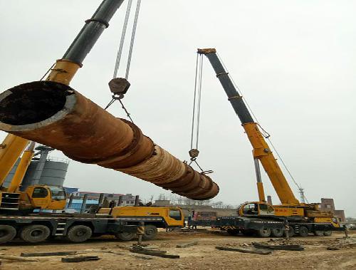 随车吊设备搬运