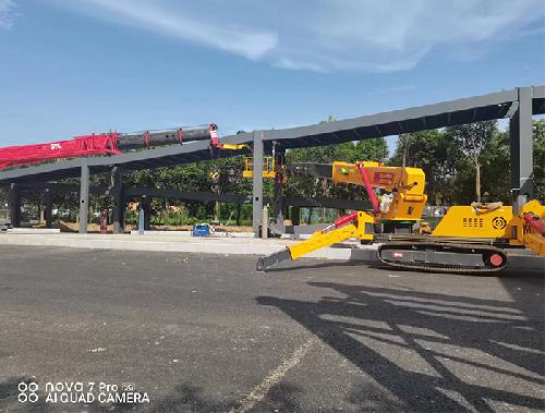 8吨蜘蛛吊作业现场