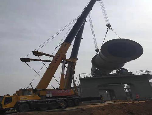 500吨260吨配合回转窑安装服务